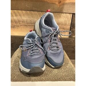 skechers memory foam tennis shoes women size 7.5 Blue‎
